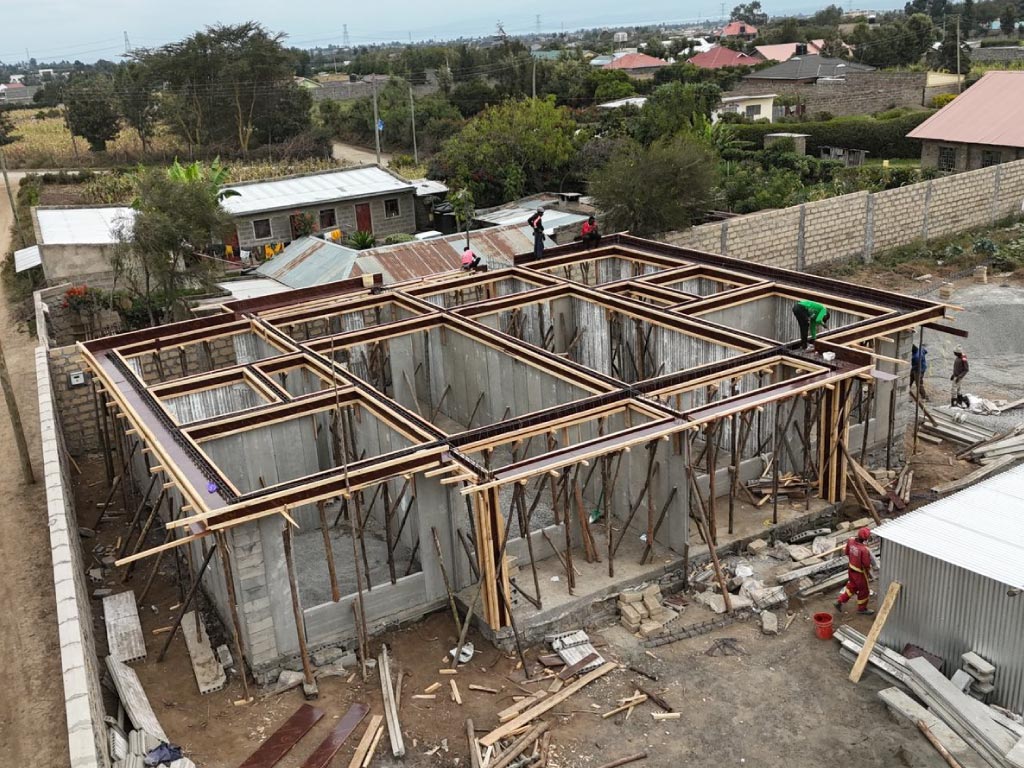 Precast Panel Fencing for 50x100 Plots