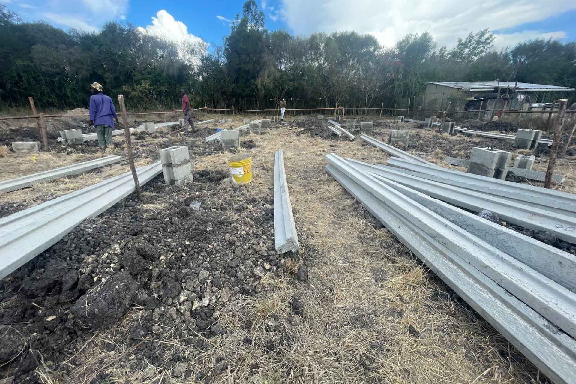 Precast Foundation for Cotton Soil Areas in Kenya