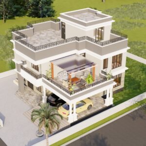 4 Bedroom House Design – Full Architectural, Structural & CAD Drawing Package (Utawala)