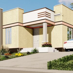 3 Bedroom House Design – Full Architectural Drawings