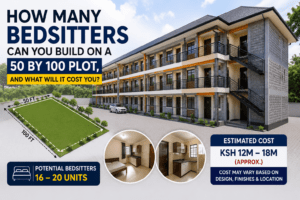 How Many Bedsitters Can You Build on a 50 by 100 Plot, and What Will It Cost You?