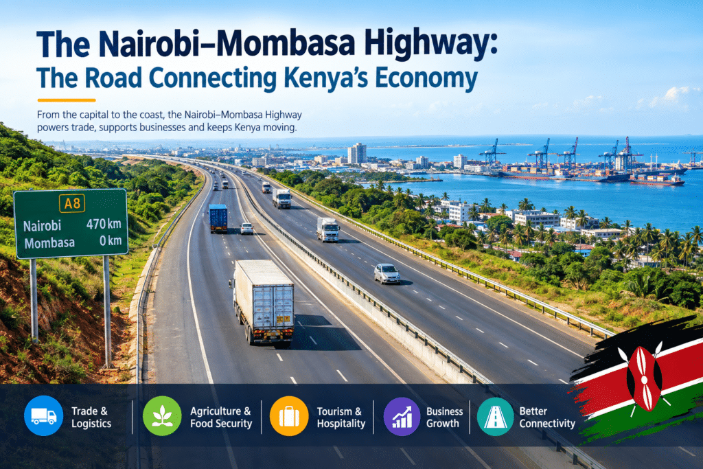 The Nairobi–Mombasa Highway
