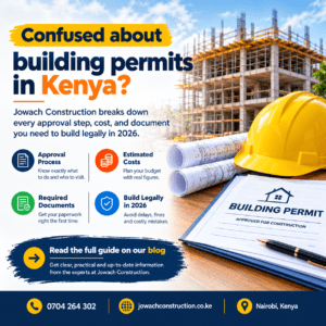 building approval and permits in Kenya